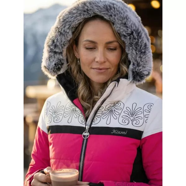  Winterjacke für Damen KIXMI RUBIE ROSA 