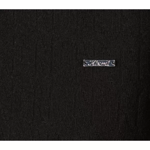  Sweatshirt-Kleid für Damen KIXMI RIVA SCHWARZ 
