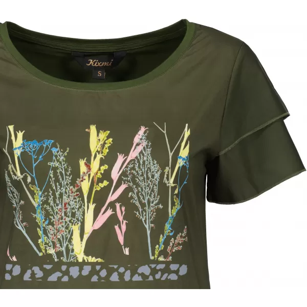  Damen-T-Shirt KIXMI RIANNA MILITÄR 