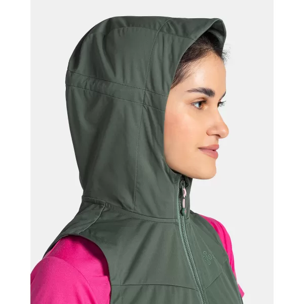  Softshellweste für Damen KILPI MONILEA-W TL0111KI DUNKELGRÜN 