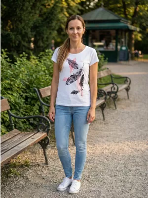 Damen-T-Shirt ALTISPORT ALW178122 WEIß