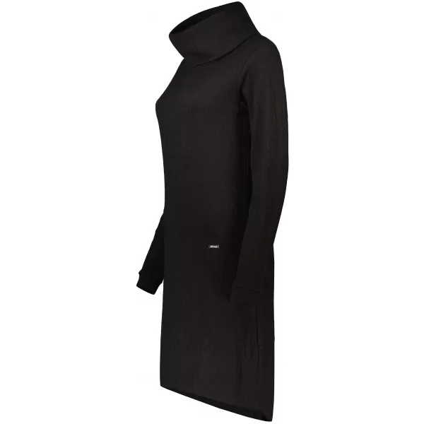  Sweatshirt-Kleid für Damen KIXMI RIVA SCHWARZ 
