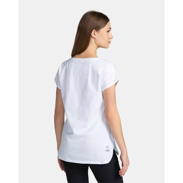  Damen-T-Shirt KILPI NELLIM-W TL0363KI WEIß 