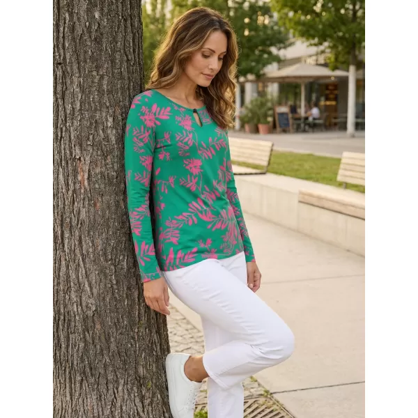  Damen-T-Shirt KIXMI ROAN GRÜN 