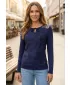 Damen-T-Shirt ALTISPORT BELINDA DUNKELBLAU