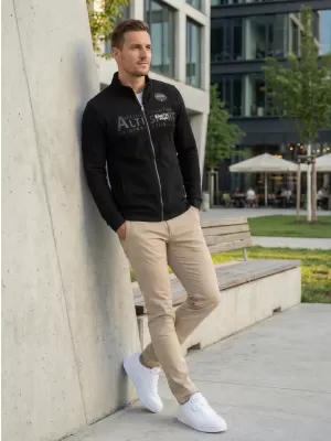 Herren-Sweatshirt ALTISPORT BLAKE SCHWARZ