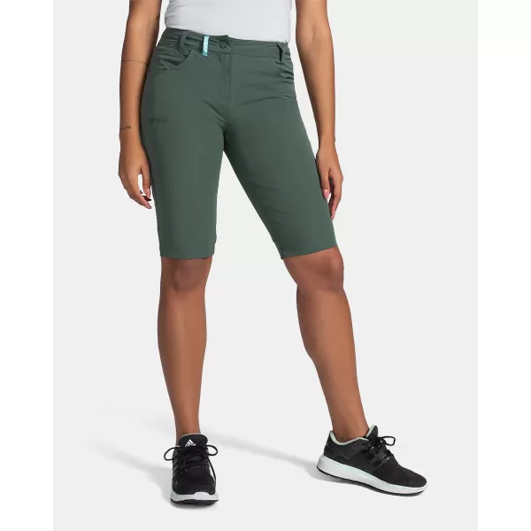  Damen-Shorts KILPI SYLANE-W TL0403KI DUNKELGRÜN 