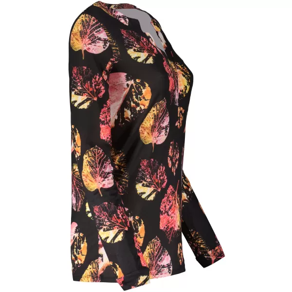  Damen-T-Shirt KIXMI RONDA SCHWARZ 