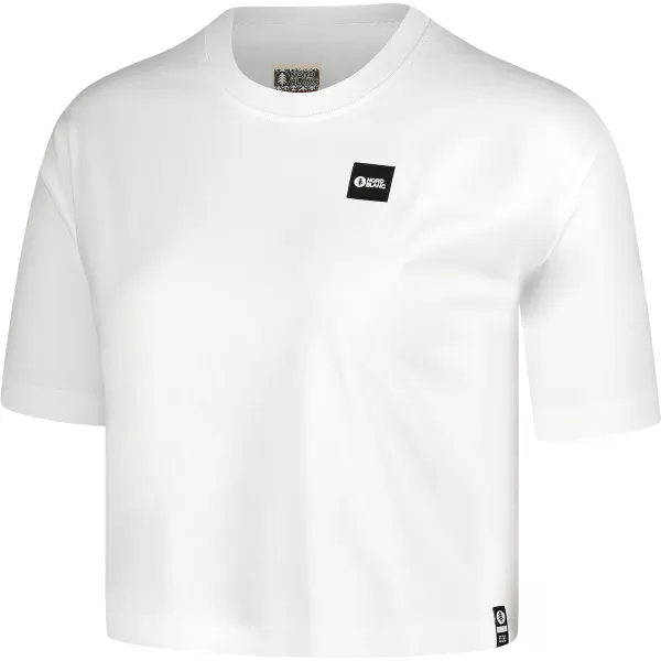  Crop-Top für Damen NORDBLANC CROPTOP NBSLT7819 WEIß 