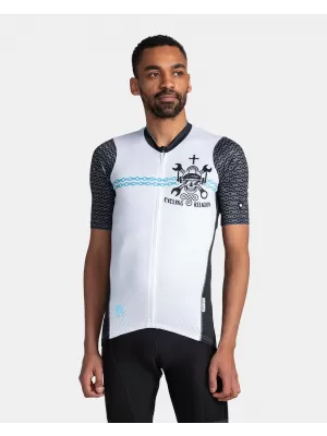 Herren-Radtrikot KILPI RIVAL-M TM0355KI WEIß