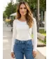 Damen-T-Shirt KIXMI RACHEL WEIß