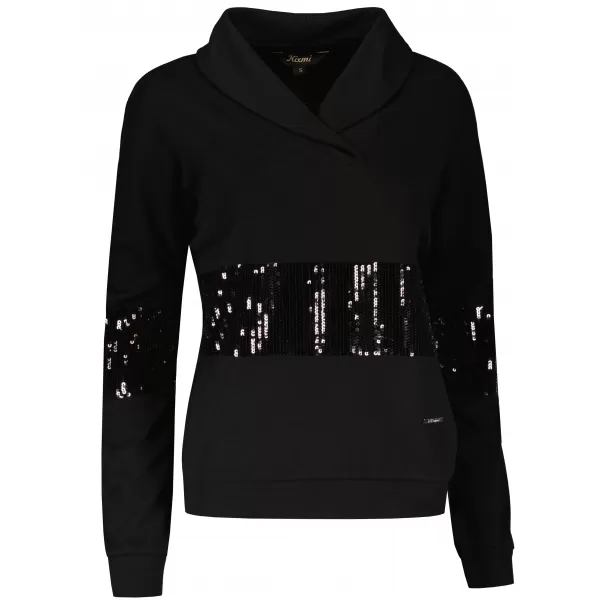  Damen-Sweatshirt KIXMI RANDY SCHWARZ 