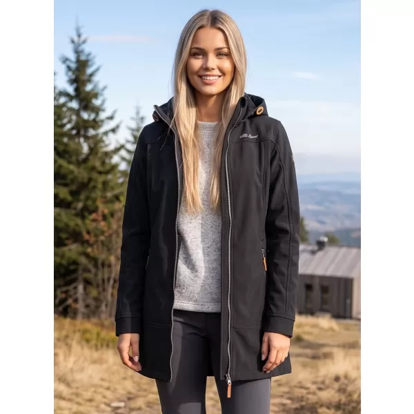  Softshell-Mantel für Damen ALTISPORT MAGGA LCTB220 SCHWARZ 