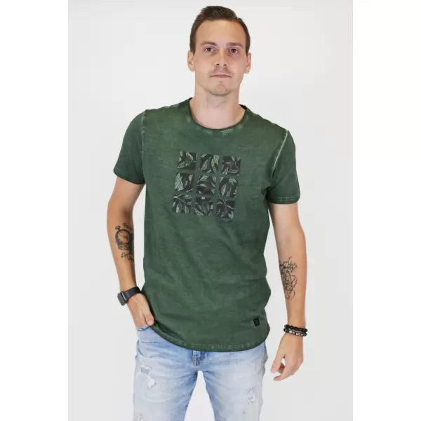  Herren-T-Shirt ALTISPORT BARRY MILITÄR 