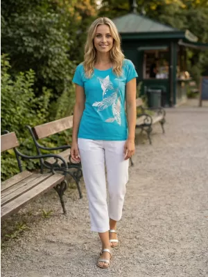Damen-T-Shirt ALTISPORT ALW178122 TÜRKIS