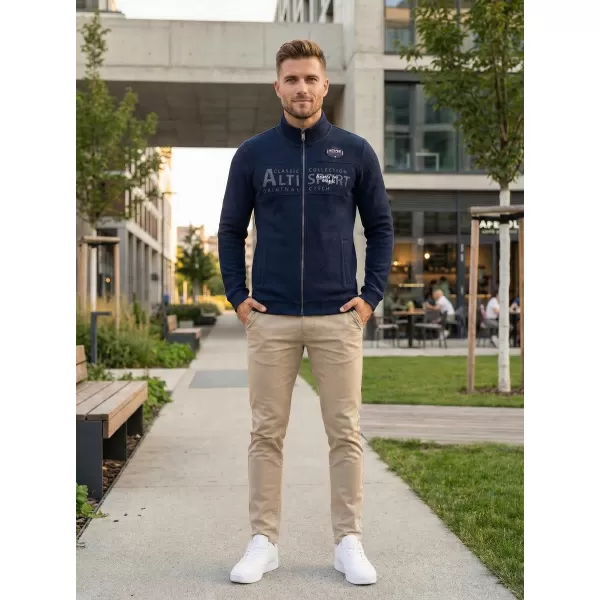  Herren-Sweatshirt ALTISPORT BLAKE DUNKELBLAU 
