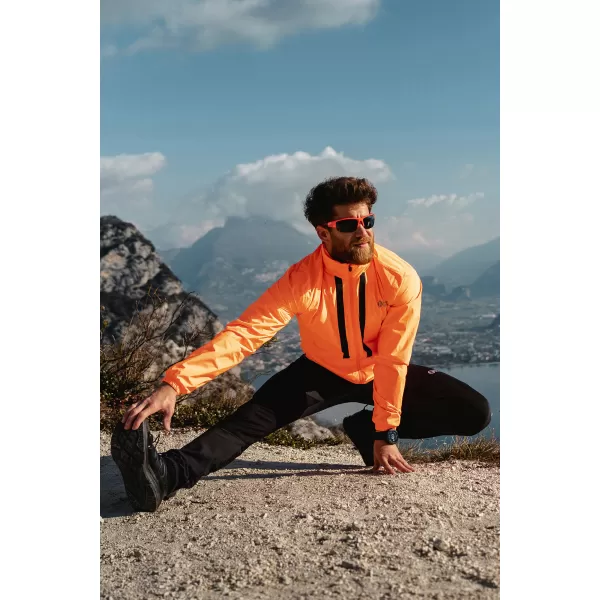  Sportjacke für Herren NORDBLANC SECURED NBSJM7898 SCHOCKIERENDES ORANGE 