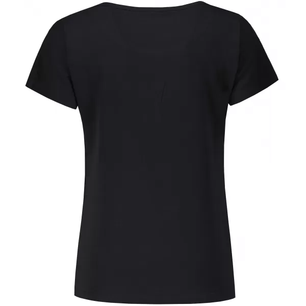  Damen-T-Shirt KIXMI ROCCA SCHWARZ 