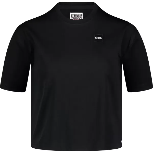  Crop-Top für Damen NORDBLANC CROPTOP NBSLT7819 SCHWARZ 