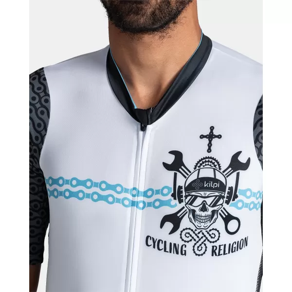  Herren-Radtrikot KILPI RIVAL-M TM0355KI WEIß 