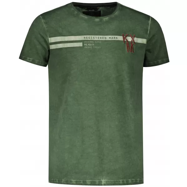  Herren-T-Shirt KIXMI RICKY MILITÄR 