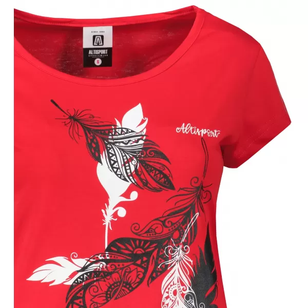  Damen-T-Shirt ALTISPORT ALW178120 ROT 