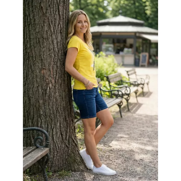  Damen-T-Shirt ALTISPORT ALW178122 ZITRONE 