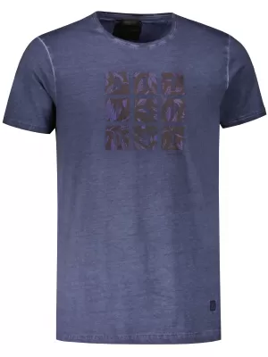 Herren-T-Shirt ALTISPORT BARRY DUNKELBLAU