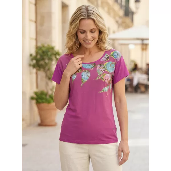  Damen-T-Shirt ALTISPORT BAILA LILA 
