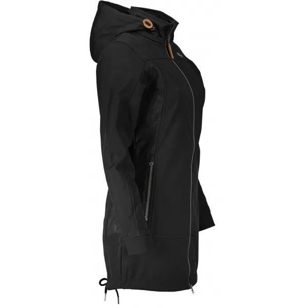  Softshell-Mantel für Damen ALTISPORT MAGGA LCTB220 SCHWARZ 
