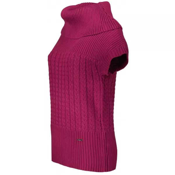  Damen-Strickweste KIXMI RAISA BURGUND 
