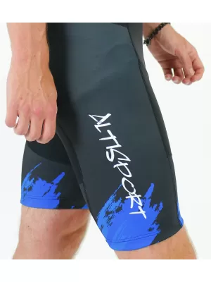 Premium-Radhose für Herren ALTISPORT SWE/ALM01S13 BLAU