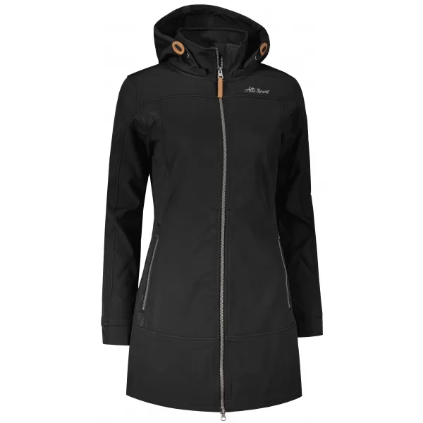  Softshell-Mantel für Damen ALTISPORT MAGGA LCTB220 SCHWARZ 