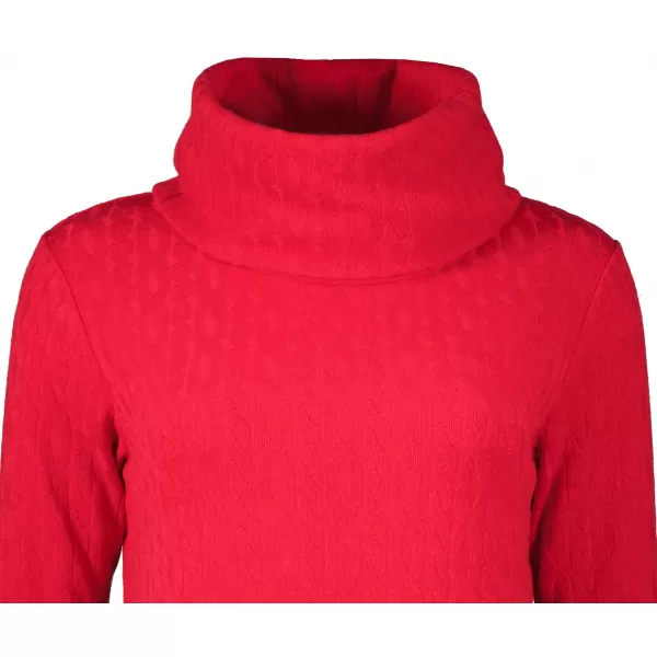 Sweatshirt-Kleid für Damen KIXMI RIVA ROT 