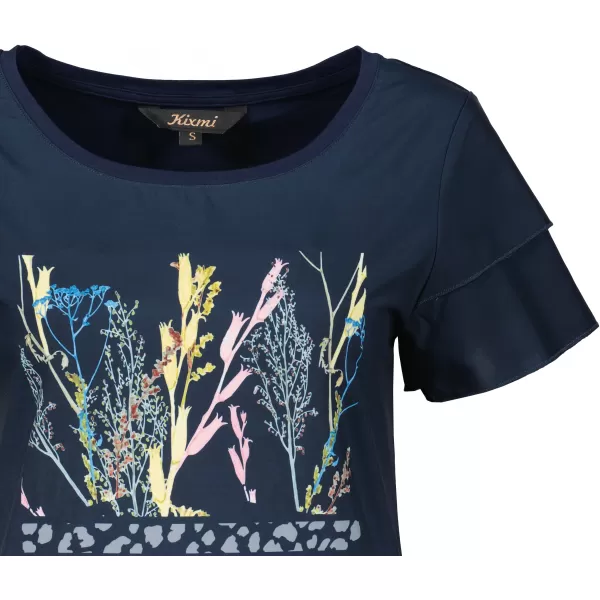  Damen-T-Shirt KIXMI RIANNA DUNKELBLAU 