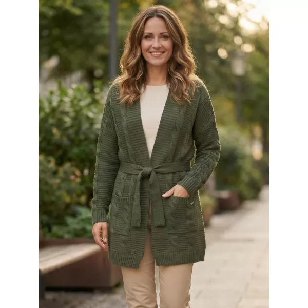  Damenpullover KIXMI RENATA MILITÄR 
