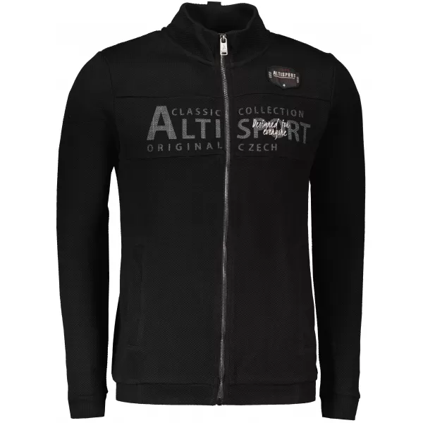  Herren-Sweatshirt ALTISPORT BLAKE SCHWARZ 