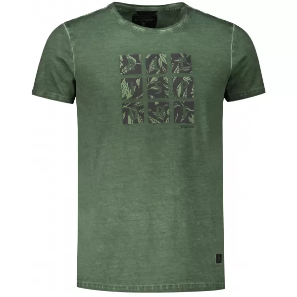  Herren-T-Shirt ALTISPORT BARRY MILITÄR 