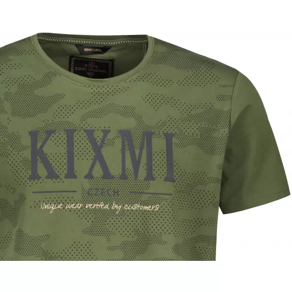  Herren-T-Shirt KIXMI RADLY MILITÄR 