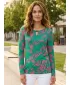 Damen-T-Shirt KIXMI ROAN GRÜN