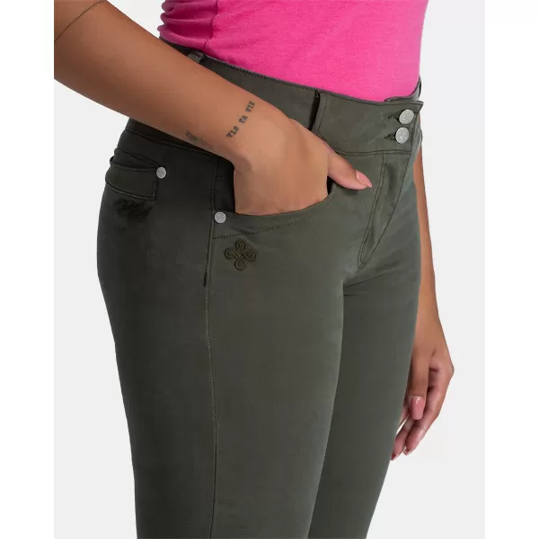  Damen-Shorts KILPI PARIVA-W TL0411KI DUNKELGRÜN 