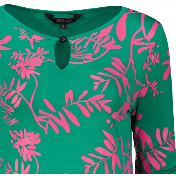  Damen-T-Shirt KIXMI ROAN GRÜN 