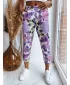 Damenhosen DSTREET FLOWER UY1470 LILA
