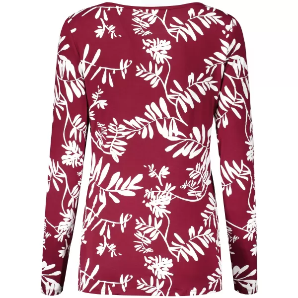 Damen-T-Shirt KIXMI ROAN BURGUND 