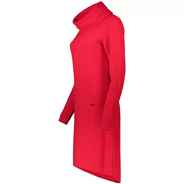  Sweatshirt-Kleid für Damen KIXMI RIVA ROT 