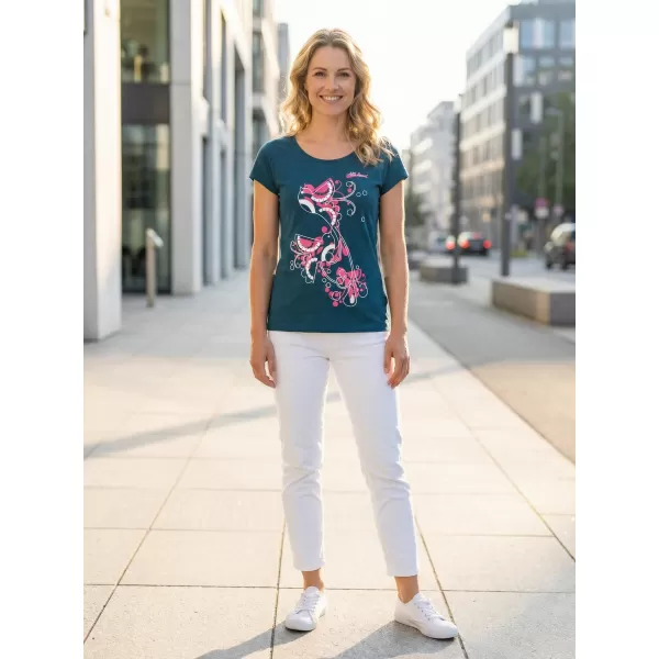  Damen-T-Shirt ALTISPORT ALW179122 KEROSIN 