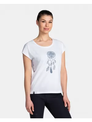Damen-T-Shirt KILPI ROANE-W TL0370KI WEIß