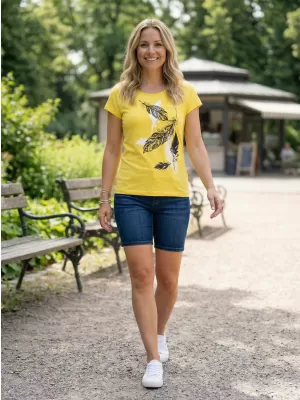 Damen-T-Shirt ALTISPORT ALW178122 ZITRONE