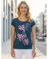 Damen-T-Shirt ALTISPORT ALW179122 KEROSIN