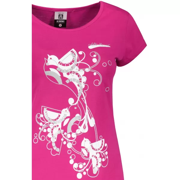  Damen-T-Shirt ALTISPORT ALW179122 FUCHSIE 